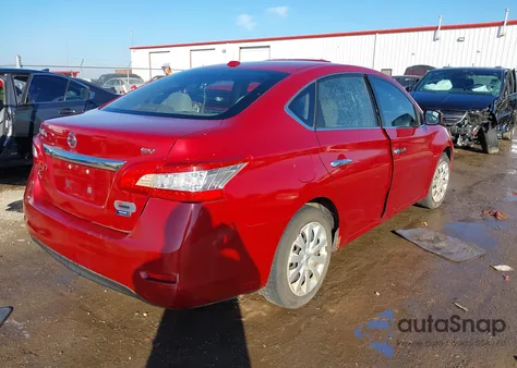 2013 Nissan Sentra Sv from USA, damaged, VIN 3N1AB7AP3DL719404